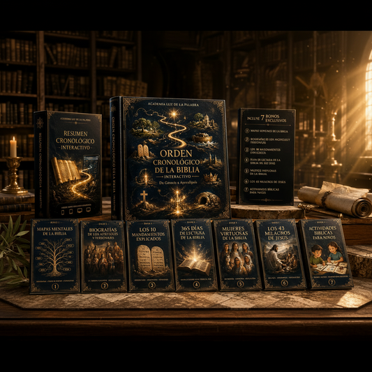 Orden Cronológico de la Biblia + 7 Bonos